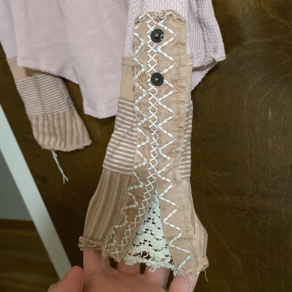 WE THE FREE PEOPLE PINK KYOTO CUFF THERMAL XS - Picture 4 of 6